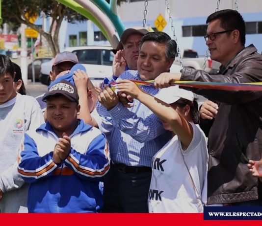 Parque inclusivo para niños