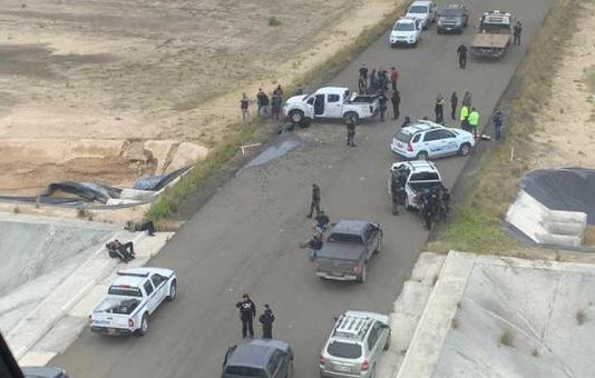 Ocho detenidos en El Aromo