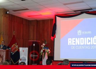 Alcalde de Riobamba rinde cuentas