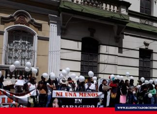 Plantón por Meibi Lozano