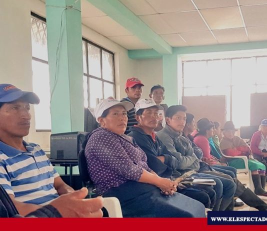 Capacitan para la producción agroecológica en Colta