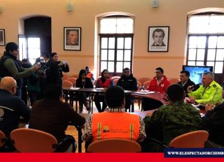 Plan de contingencia para feriado en Chimborazo