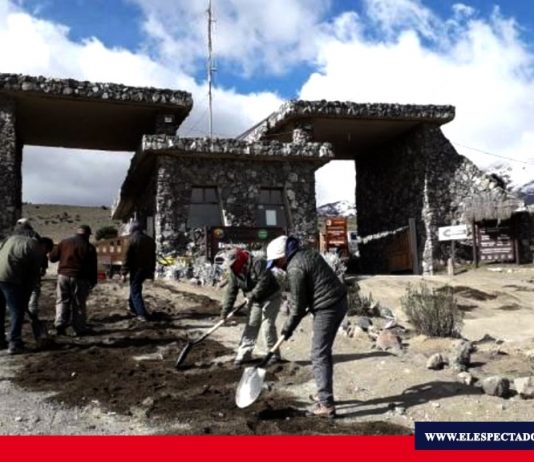 Mantenimiento en Reserva Faunística de Chimborazo