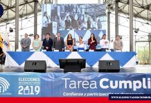 Entrega de credenciales en fase final