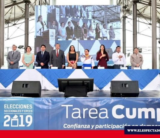 Entrega de credenciales en fase final