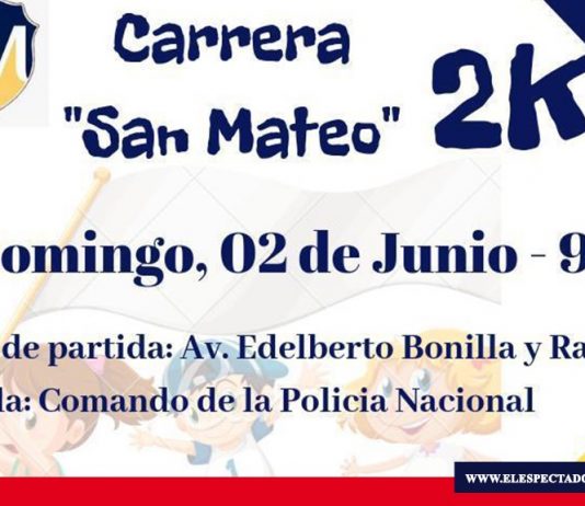 Segunda edición de la carrera San Mateo 2k