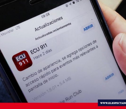 Actualizan aplicación del ECU911