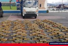 Droga incautada en Colta