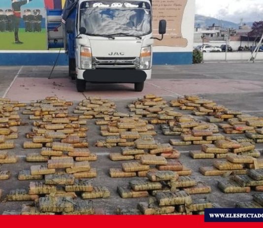 Droga incautada en Colta