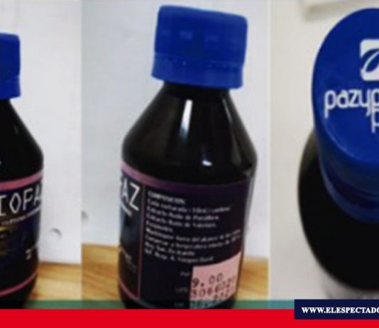 NERVIOPAZ, producto natural sin registro sanitario