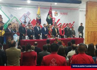 Conmemoran cantonización de Alausí