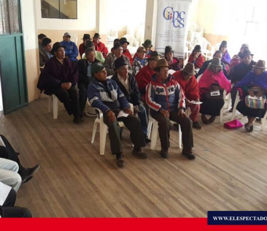 Técnicos del CPCCS desarrollan Escuela de Formación en Cacha