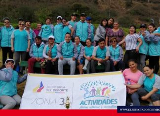 Actividades deportivas festejadas en Chimborazo