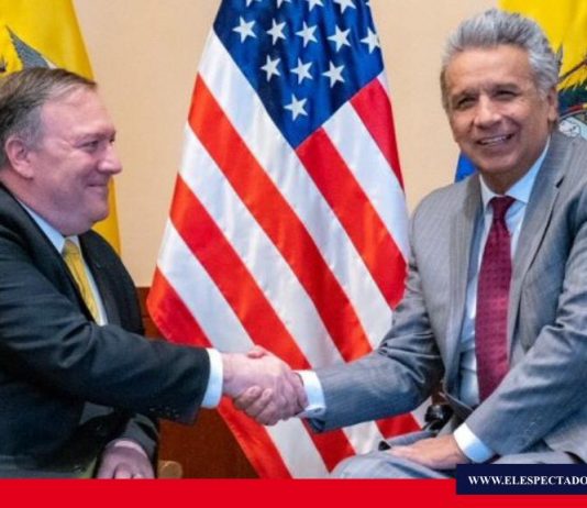 Pompeo visitó Ecuador