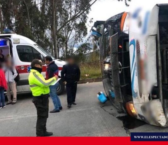 Atención inmediata en accidente de tránsito en Colta