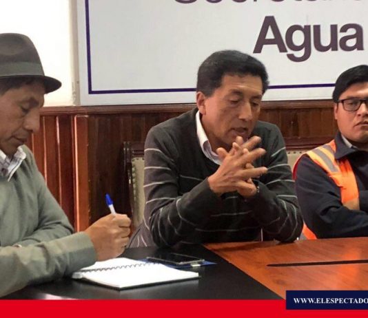 Técnicos de riego realizan reuniones e inspecciones técnicas