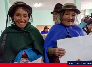 Apoyo a legalización de tierras en Chimborazo