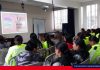 Capacitan a funcionarias policiales sobre prevención del cáncer de mamas