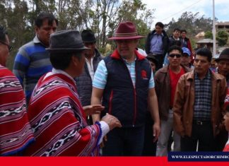 Municipio de Riobamba ejecuta obras en Cacha