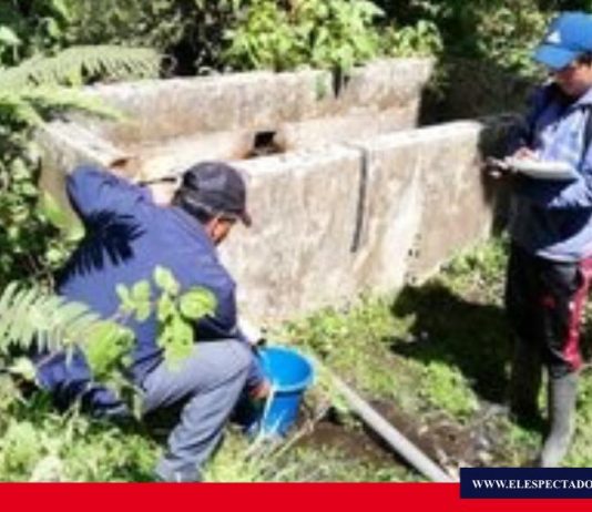 Se realiza inspección para autorización de uso de vertiente