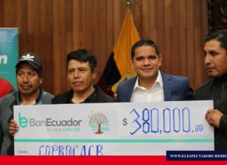 BanEcuador otorgó créditos a sectores productivos en Chimborazo