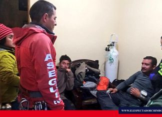 ECU 911 coordinó acciones de rescate de turistas en el Chimborazo