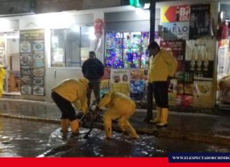 Emergencias fueron atendidas tras aluvión en Riobamba