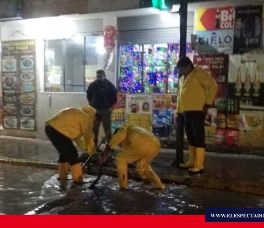 Emergencias fueron atendidas tras aluvión en Riobamba