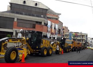 Prefectura de Chimborazo cuenta con nuevo equipo caminero