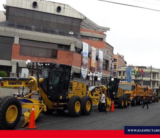 Prefectura de Chimborazo cuenta con nuevo equipo caminero