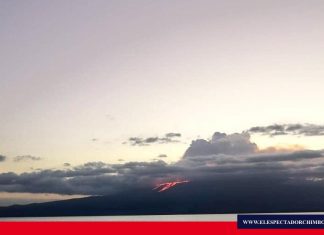Nueva erupción del volcán La Cumbre en Galápagos