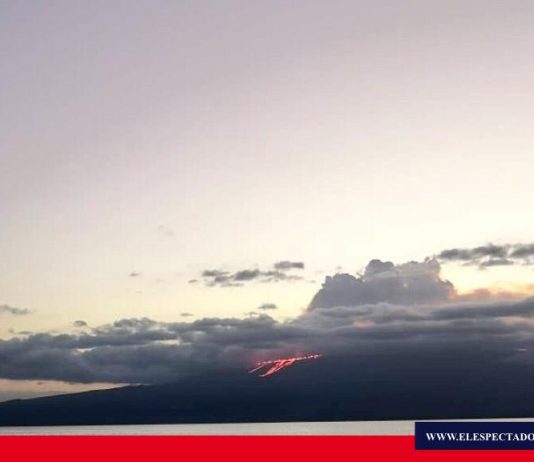 Nueva erupción del volcán La Cumbre en Galápagos