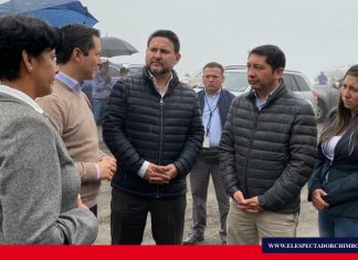 Ministro de Transporte y Obras Públicas visitó Riobamba