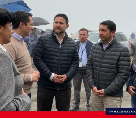 Ministro de Transporte y Obras Públicas visitó Riobamba