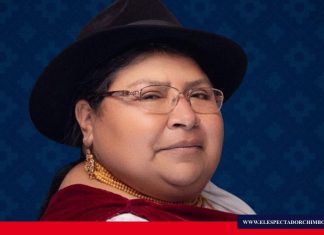 Delia Caguana fue considerada como persona no grata