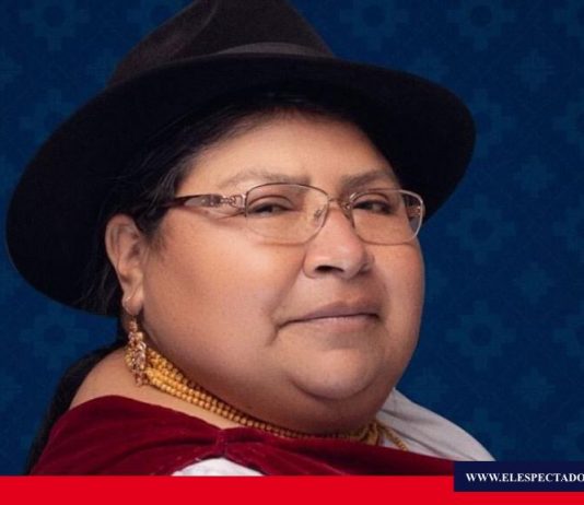 Delia Caguana fue considerada como persona no grata