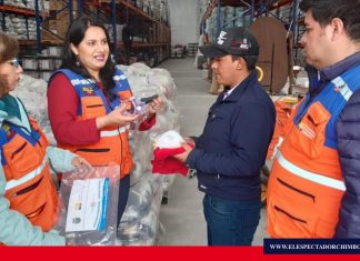 SNGRE distribuyó 3.842 kits volcánicos en comunidades del cantón Guamote