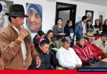 Representantes de comunidades indígenas de Chimborazo piden reparación tras paro nacional