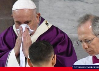 Papa Francisco cancela una misa en Roma por “indisposición leve”