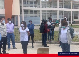 Espoch entrega máscaras de protección para internos rotativos