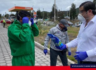 Verifican funcionamiento de corredores logísticos en Chimborazo