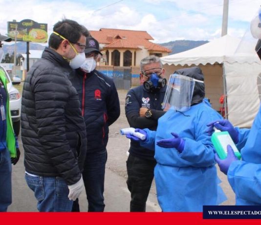 Ministro de Transporte recorrió varios puntos de Riobamba