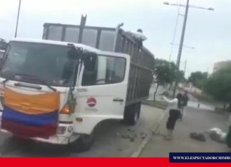 Desde Chimborazo se coordinó envío de víveres a la provincia de Guayas
