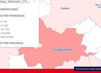 Plataforma web muestra casos de Covid-19 por parroquias