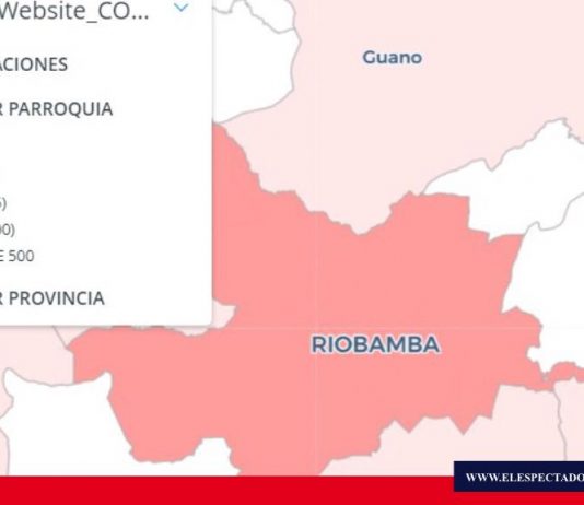 Plataforma web muestra casos de Covid-19 por parroquias