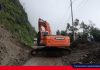 Continúan trabajos de limpieza en la vía Alausí – Chunchi – Zhud