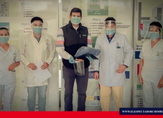 Unach dona insumos de protección a personal hospitalario.