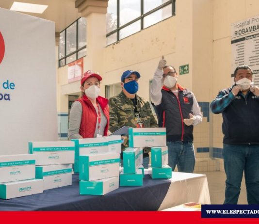 5000 pruebas rápidas de Covid-19 se aplicarán en Riobamba