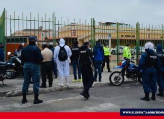 Operativos de control en Riobamba durante la emergencia