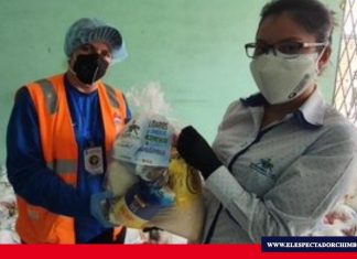 Acciones solidarias en Riobamba
